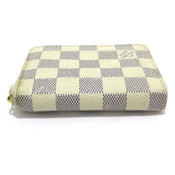 LOUIS VUITTON Zippy Coin Purse Azur Beige Damier - Coin Case 212-080425 - Picture 5 of 12